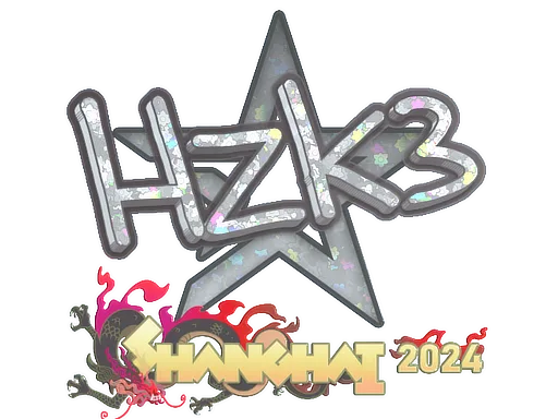Sticker Slab | hallzerk (Glitter) | Shanghai 2024