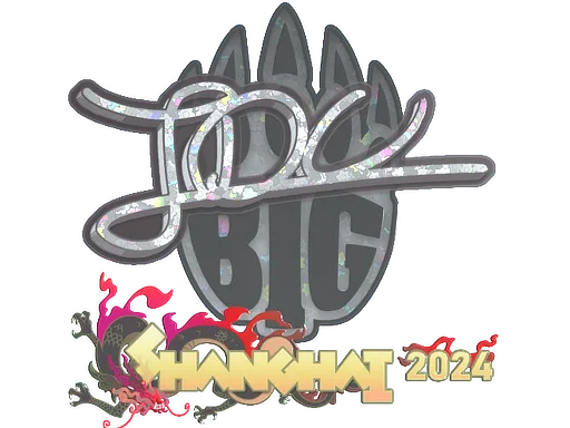 Sticker | JDC (Glitter) | Shanghai 2024