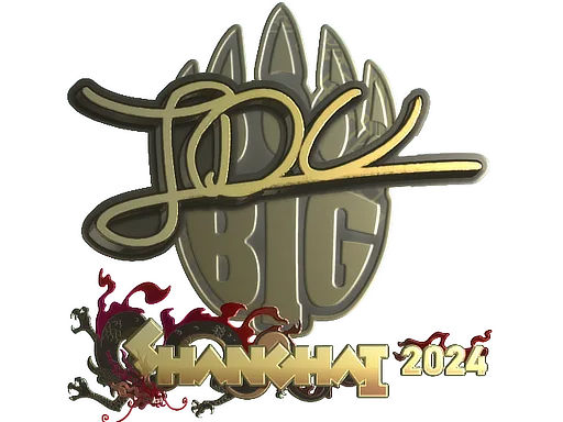 Sticker | JDC (Gold) | Shanghai 2024