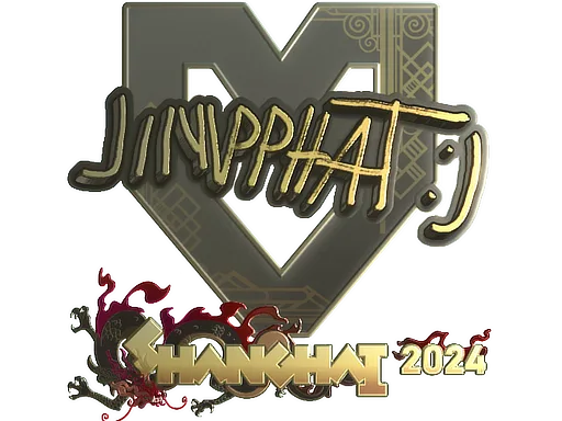 Sticker | Jimpphat (Gold) | Shanghai 2024