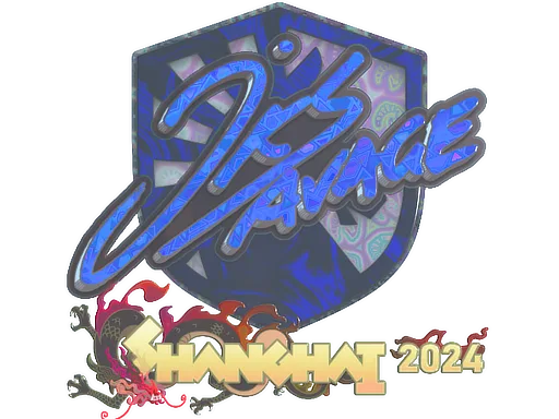 Sticker Slab | jks (Holo) | Shanghai 2024