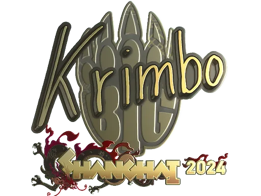 Sticker Slab | Krimbo (Gold) | Shanghai 2024