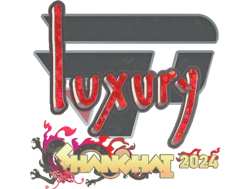 Sticker | lux (Glitter) | Shanghai 2024