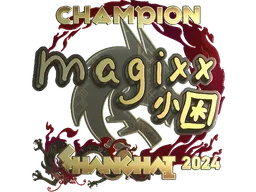 Sticker | magixx (Gold, Champion) | Shanghai 2024