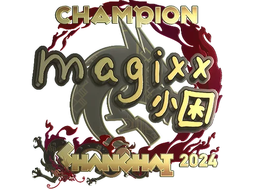 Sticker Slab | magixx (Gold, Champion) | Shanghai 2024
