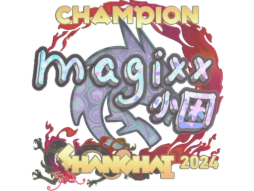 Sticker | magixx (Holo, Champion) | Shanghai 2024