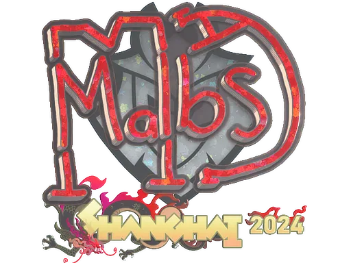 Sticker | malbsMd (Glitter) | Shanghai 2024