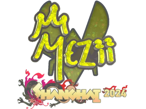 Sticker | mezii (Glitter) | Shanghai 2024