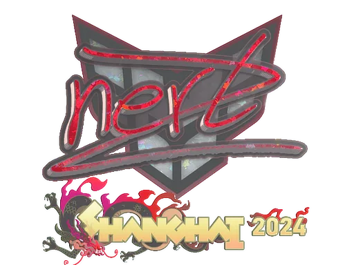 Sticker | NertZ (Glitter) | Shanghai 2024