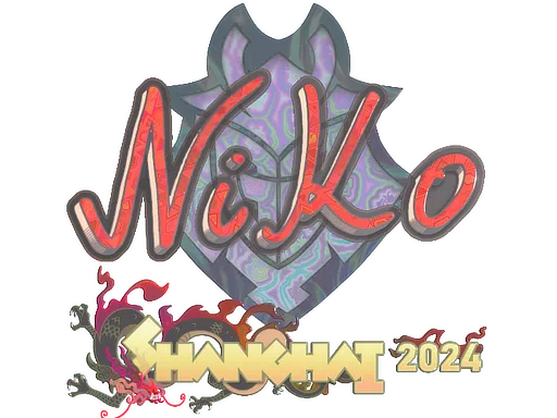 Sticker | NiKo (Holo) | Shanghai 2024