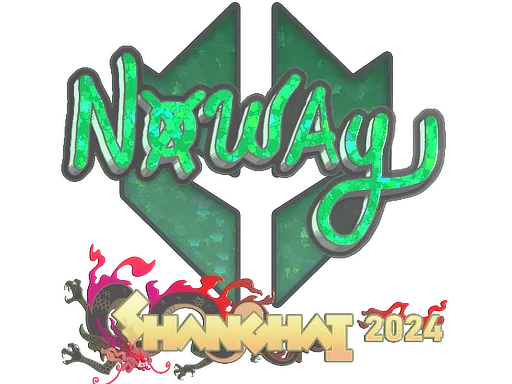 Sticker Slab | noway (Glitter) | Shanghai 2024