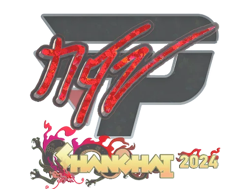 Sticker | NQZ (Glitter) | Shanghai 2024