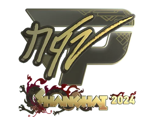 Sticker | NQZ (Gold) | Shanghai 2024
