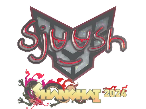 Sticker | sjuush (Glitter) | Shanghai 2024