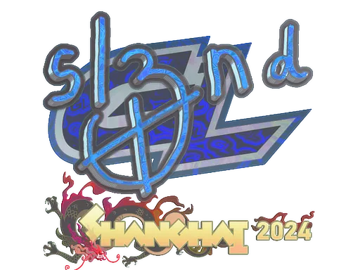 Sticker Slab | sl3nd (Holo) | Shanghai 2024