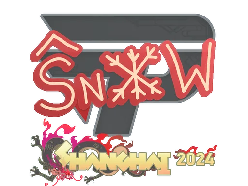 Sticker | snow | Shanghai 2024