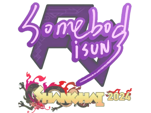 Sticker Slab | somebody | Shanghai 2024