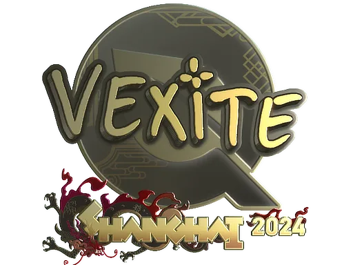Sticker Slab | vexite (Gold) | Shanghai 2024