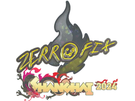 Sticker Slab | zeRRoFIX (Glitter) | Shanghai 2024