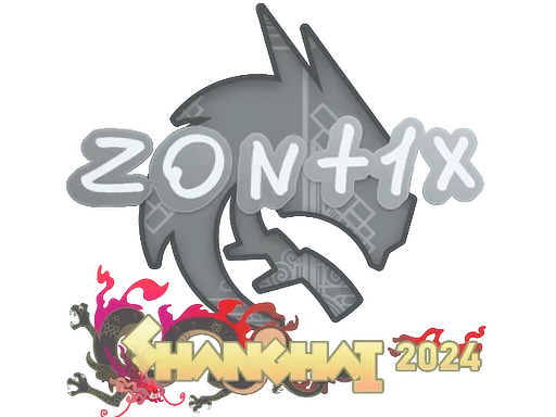 Sticker | zont1x | Shanghai 2024