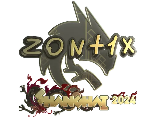 Sticker | zont1x (Gold) | Shanghai 2024