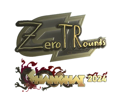 Sticker Slab | ztr (Gold) | Shanghai 2024