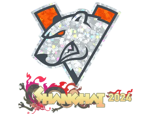 Sticker | Virtus.pro (Glitter) | Shanghai 2024