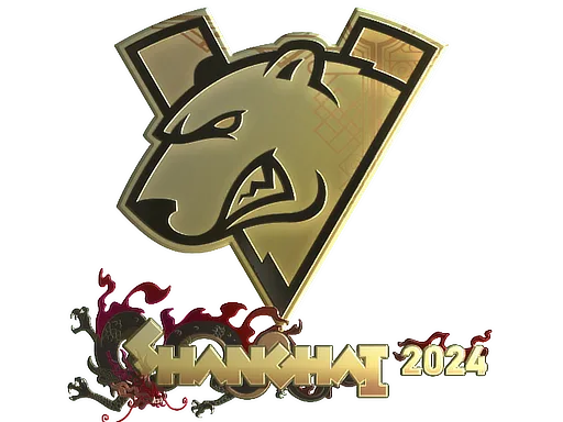 Sticker Slab | Virtus.pro (Gold) | Shanghai 2024