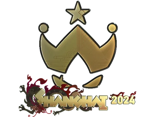 Sticker Slab | Wildcard (Gold) | Shanghai 2024