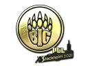 BIG (Gold) | Stockholm 2021