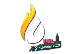 Sticker Slab | Copenhagen Flames (Foil) | Stockholm 2021