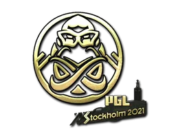 Sticker Slab | ENCE (Gold) | Stockholm 2021