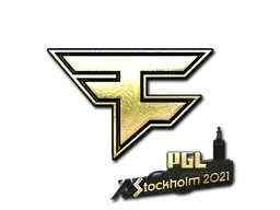 Sticker Slab | FaZe Clan (Gold) | Stockholm 2021