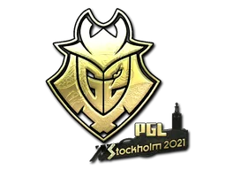 Sticker Slab | G2 Esports (Gold) | Stockholm 2021