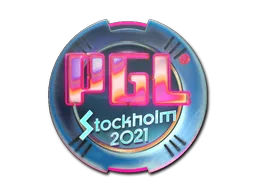 Sticker Slab | PGL (Holo) | Stockholm 2021