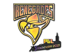 Sticker Slab | Renegades (Holo) | Stockholm 2021