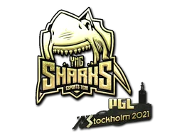 Sticker Slab | Sharks Esports (Gold) | Stockholm 2021
