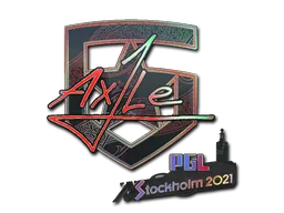 Sticker Slab | Ax1Le (Holo) | Stockholm 2021