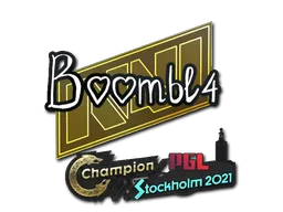 Sticker Slab | Boombl4 | Stockholm 2021