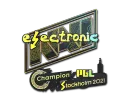 electroNic (Holo) | Stockholm 2021