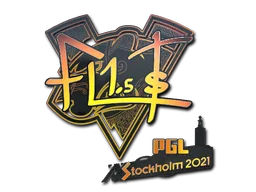 Sticker Slab | FL1T (Holo) | Stockholm 2021