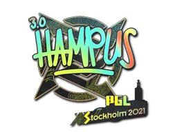 Sticker Slab | hampus (Holo) | Stockholm 2021