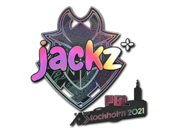 Sticker Slab | JACKZ (Holo) | Stockholm 2021
