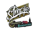 s1mple | Stockholm 2021