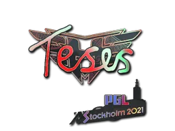 Sticker Slab | TeSeS (Holo) | Stockholm 2021